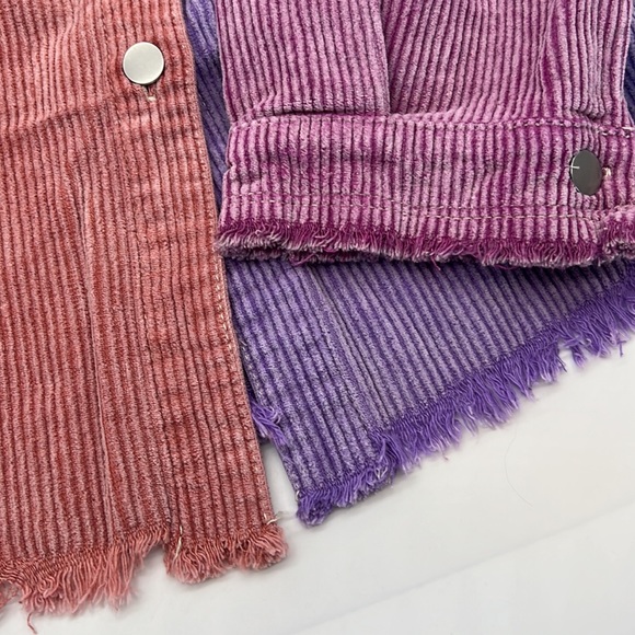 POL Mona Purple Tomato Corduroy Jacket - Picture 13 of 16